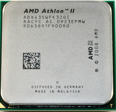 Процесор AMD sam3 ATHLON II X3 435 - 3 ЯДРА ( 3 по 2.9 Ghz кожне ) am2+ am3 з ГАРАНТІЄЮ