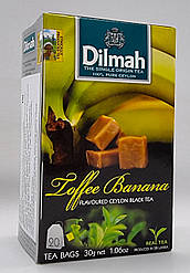 Чай цейлонський "Dilmah" Тоффі та Банан 20 пак/пап 30 грамів