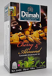 Чай цейлонський "Dilmah" Вишня та Мигдаль 20 пак/уп 30 грамів