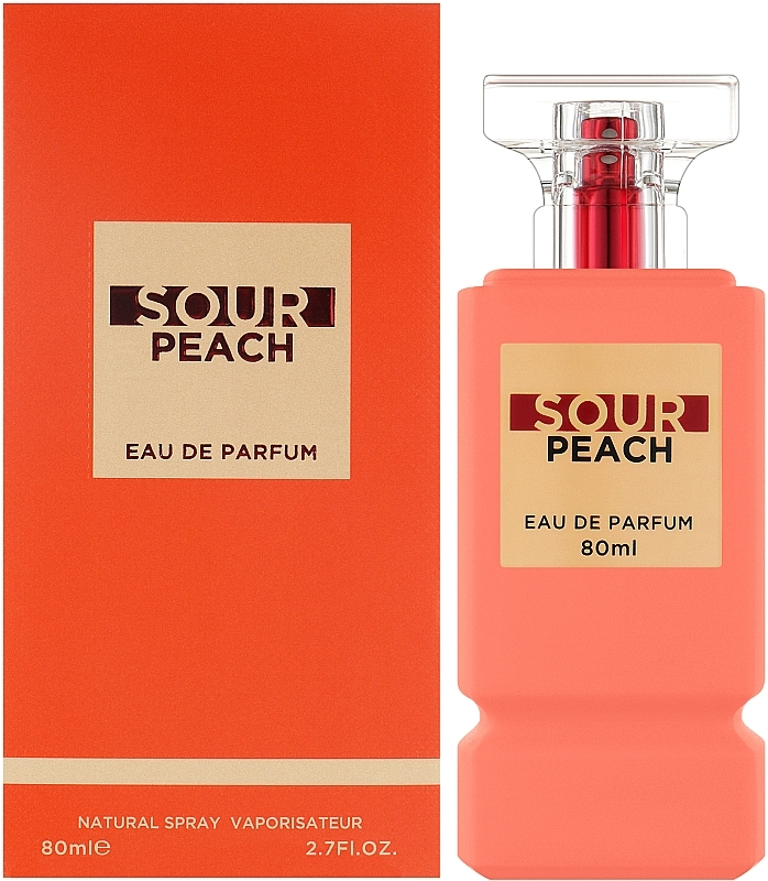 Парфумована вода Fragrance World Sour Peach для жінок — edp 80 ml, фото 1
