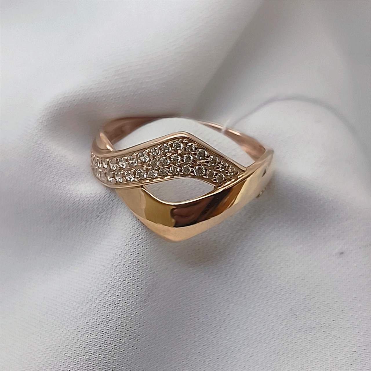 Золоте кільце 585 проби Ukr-gold.com