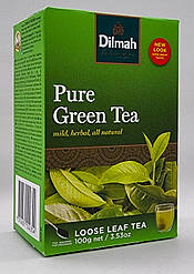 Чай зелений "Dilmah" Pure Green 100 грамм