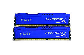 Оперативна пам'ять HyperX FURY Blue DDR3-1600 8192MB PC3-12800 (Kit of 2x4096)