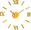 Настінний годинник 3D DIY CLOCK 173720 Золото, фото 6