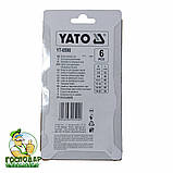 Набір екстракторів зламаних болтів екстрактори 6 штук Yato YT-0590, фото 2