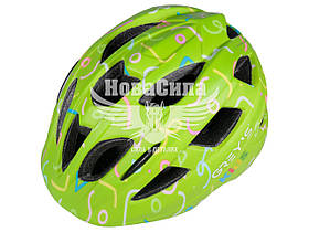 Велосипедний шолом (Greys) S дитячий зелений матовий   GR22112