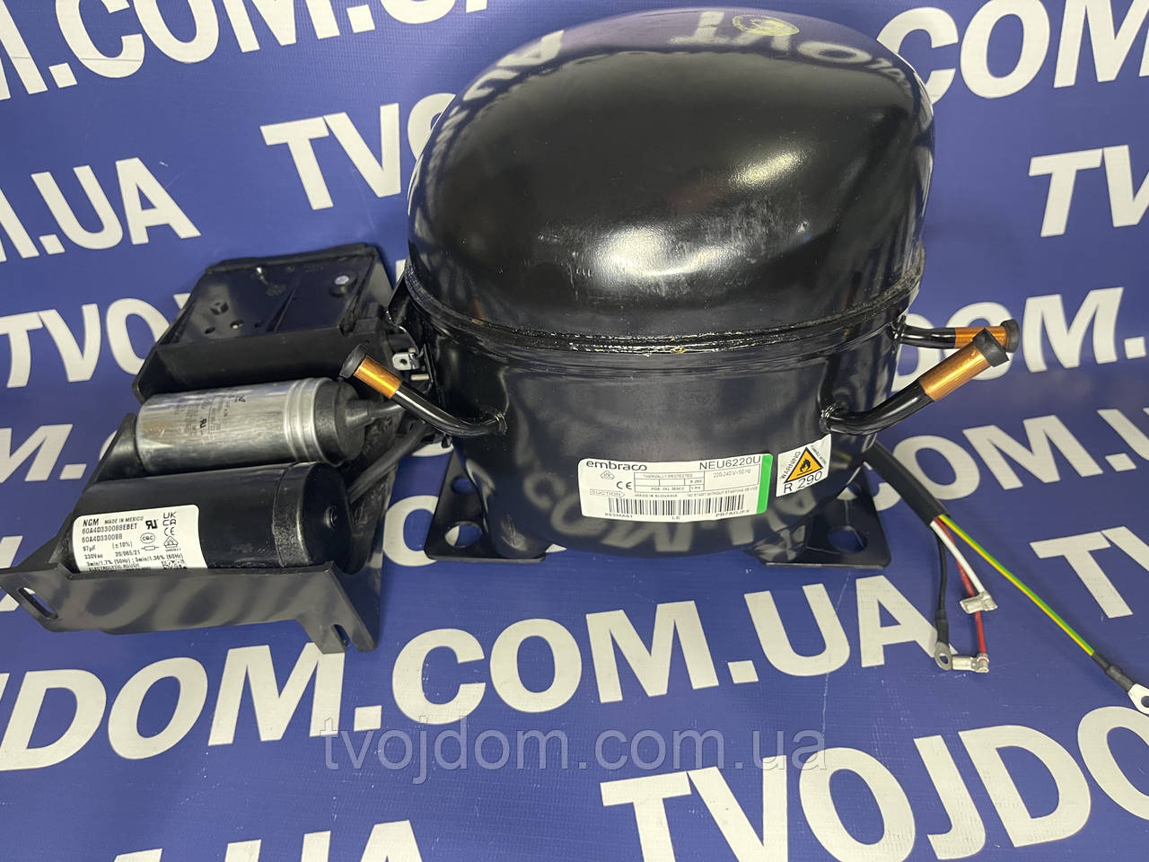 Компресор EMBRACO ASPERA NEU6220U (CSR) 16,8см3 MBP