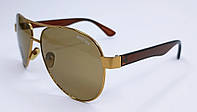 Солнцезащитные очки мужские стекло Boguan Коричневый