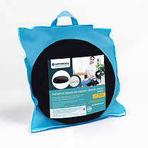 Ортопедична подушка Ortomedica 7020  для сидіння, велюр, з ефектом пам'яті (43x9 см), фото 4