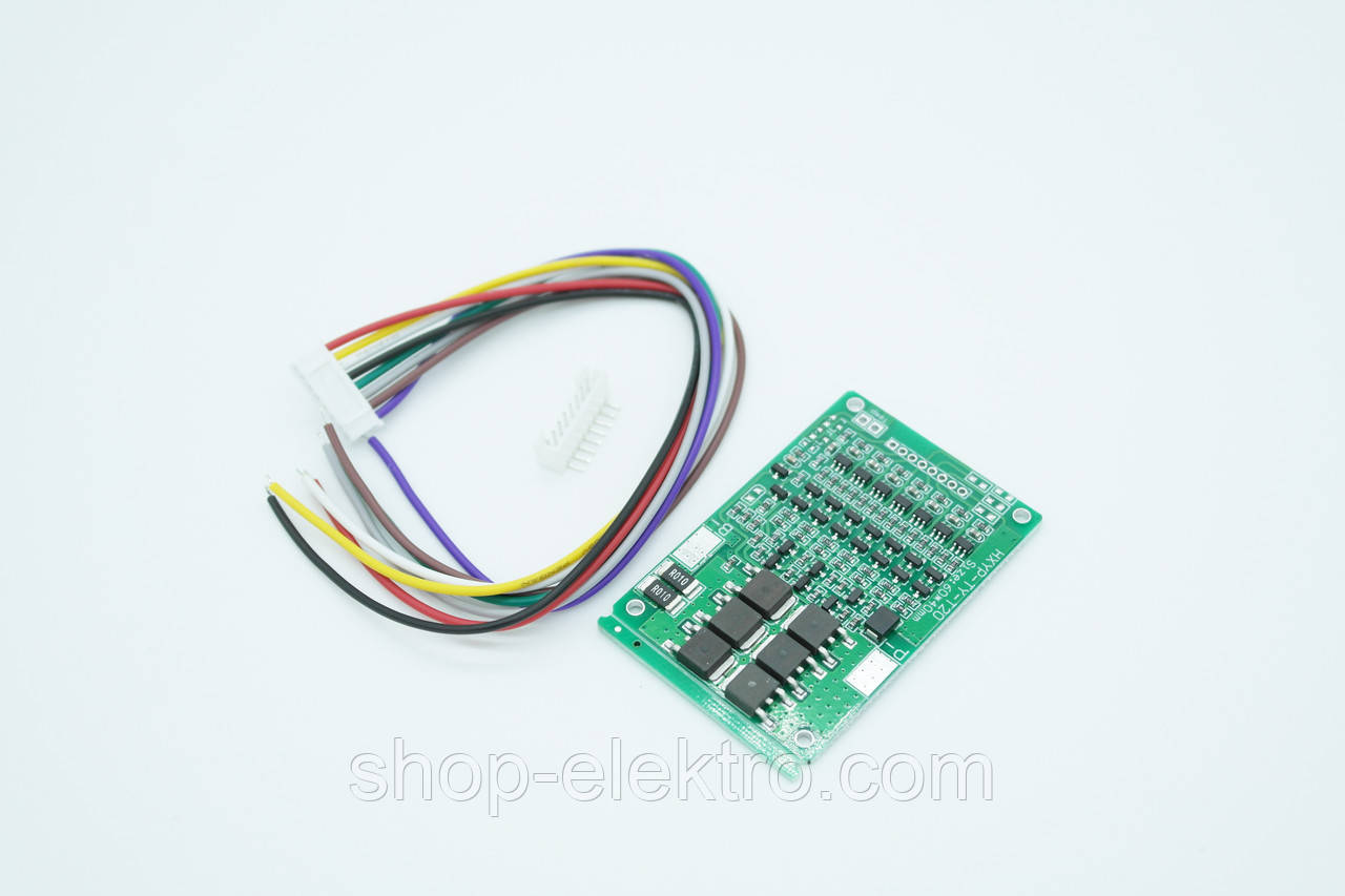 BMS 7S Li-ion 24 V 29,4V 20 А з балансуванням, фото 1
