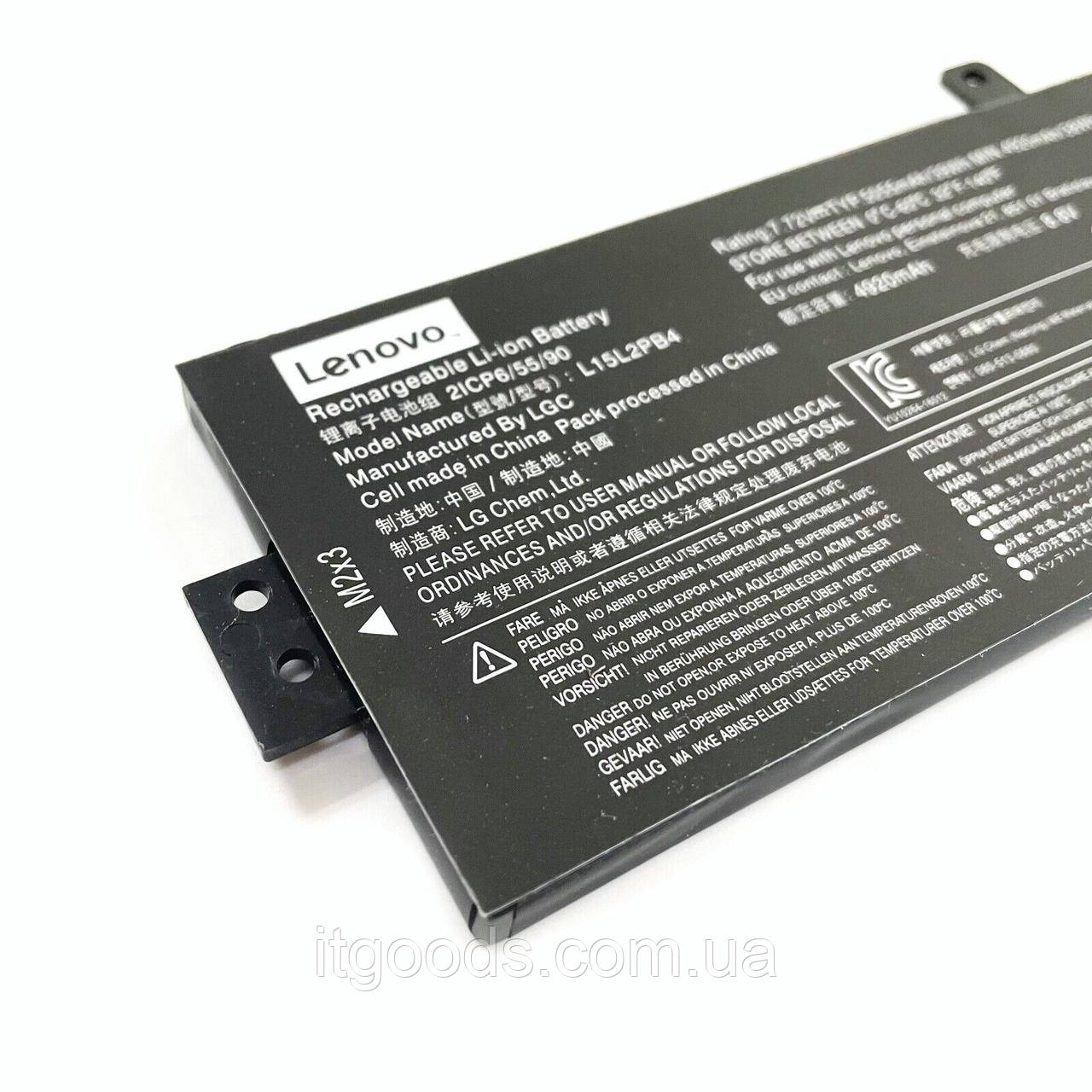 Аккумулятор / АКБ / батарея Оригинал Lenovo L15L2PB4 L15L2PB5 L15C2PB3 IdeaPad 310-14IKB 310-15IKB 15ISK 30Wh - фото 2 - id-p2102498544