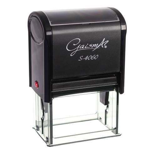 Оснастка для штампа 60x40 мм чорна автоматична, GaismA S-6040