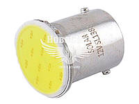 Лампочка 1-но конт. груша біла LED COB 12V 1-діод G18.5 BA15s (Solar) (к-т.-2шт.) SL1382