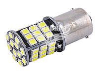 Лампочка 1-но конт. груша біла LED SMD 12V 48-діодів S25 BA15s CANbus (Solar) (к-т.-2шт.) SL1389