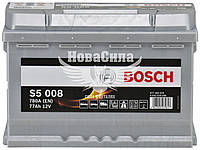 АКБ 77-А/Ч (Bosch) S-5 (R+) 780A (278х175х190мм.) 0092S50080