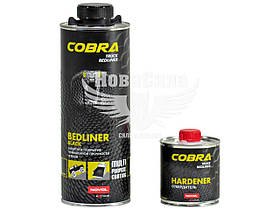 Захисне покриття для кузова чорне (Novol) Cobra Truck Bedliner 0.6л.+ затверджувач 0,2л.   90363