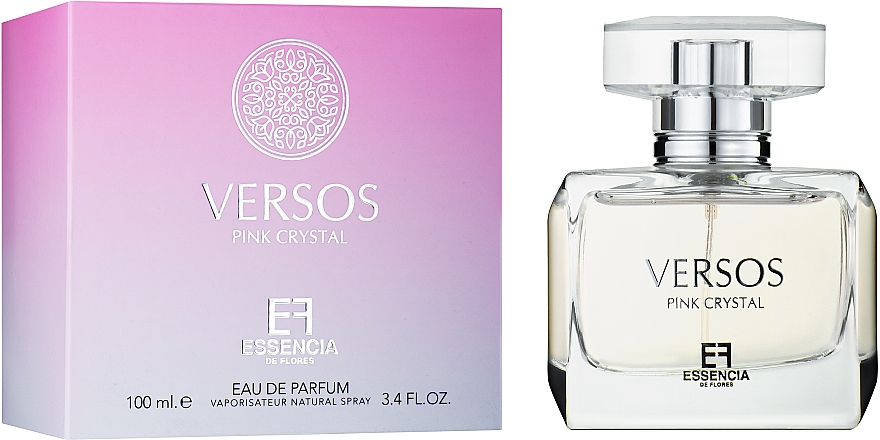 Парфумована вода Fragrance World Versos Pink Crystal для жінок — edp 100 ml, фото 1