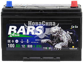 АКБ Азія 100-А/Ч (Bars) (R+) 800A (304х173х220мм.) чорний корпус   090 18 36 01 0031 09 11 0 L_BA