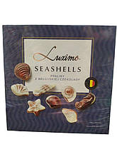 Цукерки мушельки Luxito SEASHELLS Праліне з бельгійським шоколадом