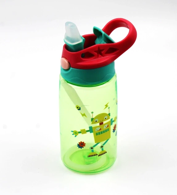 Детская бутылка для воды, бутылочка с трубочкой и поильником Baby bottle LB 400 объем 0,5 л - фото 1 - id-p481157992