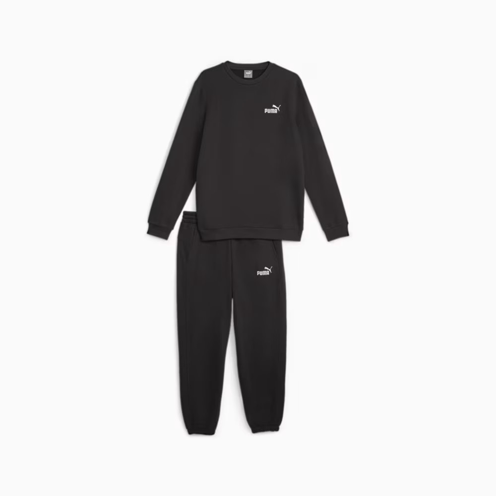 Костюм спортивний чоловічий Puma Feel Good Tracksuit 670032 01 (чорна, бавовна, фліс, бренд пума)