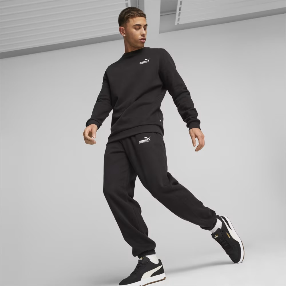 Костюм спортивний чоловічий Puma Feel Good Tracksuit 670032 01 (чорна, бавовна, фліс, бренд пума), фото 1