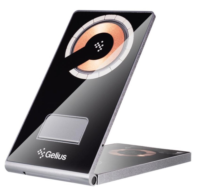 Зарядний пристрій Gelius Union 3in1 15W GP-WC010 Black, фото 1