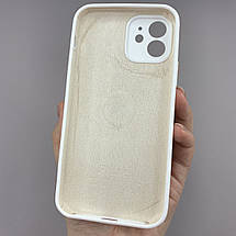 Чохол для Apple iPhone 12 матовий кейс із закритою камерою чохол на телефон айфон 12 білий o5h, фото 2