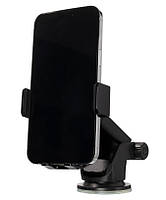 Тримач автомобільний Gelius з бездротовою зарядкою Odyssey GP-WCH010 (15W) Black, фото 5