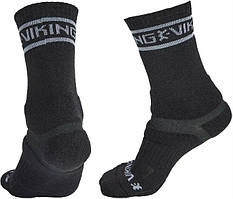 Шкарпетки Viking Fishing Magnus L(40-42) чорно-сірий (Black)