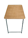 Стіл дерев'яний 100х50х62 см складаний для пікніка V-9018/Тристичний стіл/ Стіл для відпочинку на природі, фото 2