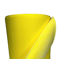 Фоаміран 2мм глітерный для декору, 0,5 м лимонний