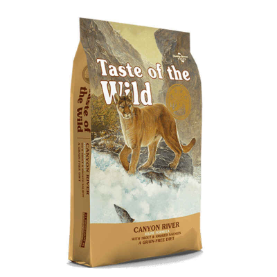 Сухий корм для котів Taste of the Wild (Тейст оф зе Вайлд) Canyon River з фореллю та копченим лососем 2 кг, фото 1