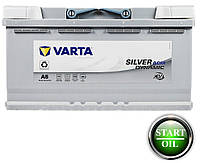 АКБ VARTA AGM 95Ah 850А R+ A5 Silver Dynamic