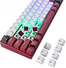 Клавиатура беспроводная Motospeed BK67 Longhua Blue Red (mtbk67rmb), фото 3
