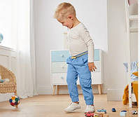 Зручні дитячі бавовняні штани, брюки карго для хлопчика від tcm tchibo (Чібо), Німеччина, 122-128 см