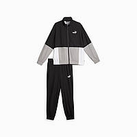 Костюм спортивний чоловічий Puma Woven Tracksuit 675966 01 (чорний, плащівка, весна-літо, бренд пума)