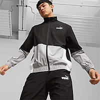 Костюм спортивний чоловічий Puma Woven Tracksuit 675966 01 (чорний, плащівка, весна-літо, бренд пума)