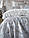 Набір постільної білизни з вишивкою та жакардовим покривалом Dantela Vita — Jua євро, фото 2