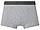 Чоловічі труси-боксери, 3 штуки, розмір XL, колір сірий, фото 2