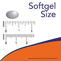 Вітамін Е NOW E-200 134 mg 100 softgels, фото 4