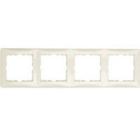Рамка 4-пост. Berker S. 1, білий