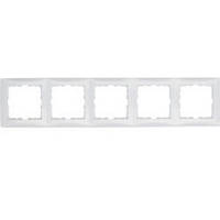 Рамка 5-пост. Berker S. 1, полярна білизна