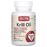 Жирные кислоты Jarrow Formulas Krill Oil, 60 капсул DS