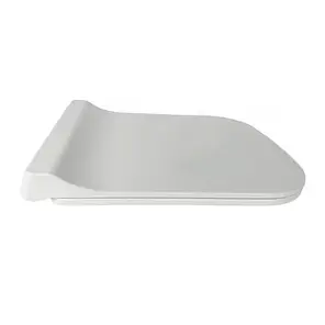 Cиденье для унитаза с микролифтом Quadro, дюропласт Sanpreis, фото 1