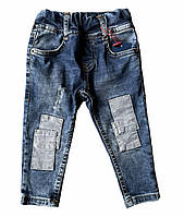 Синие джинсы для мальчика 9-12 мес Mackays Турция