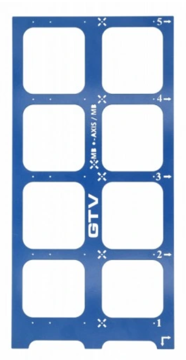 Шаблон для монтажу ящиків MB/AXIS PRO, фото 1
