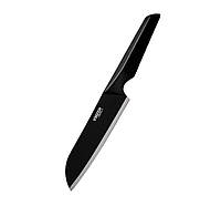 Нож Vinzer 50302 Geometry Nero Line сантоку японський поварський 17.8см (89302)
