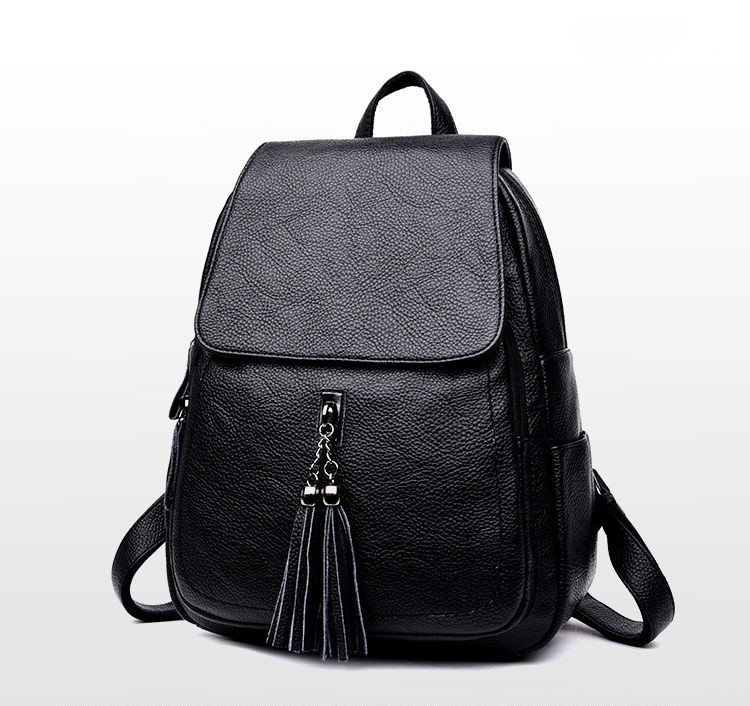 Жіночий рюкзак еко-шкіра 1214 Black