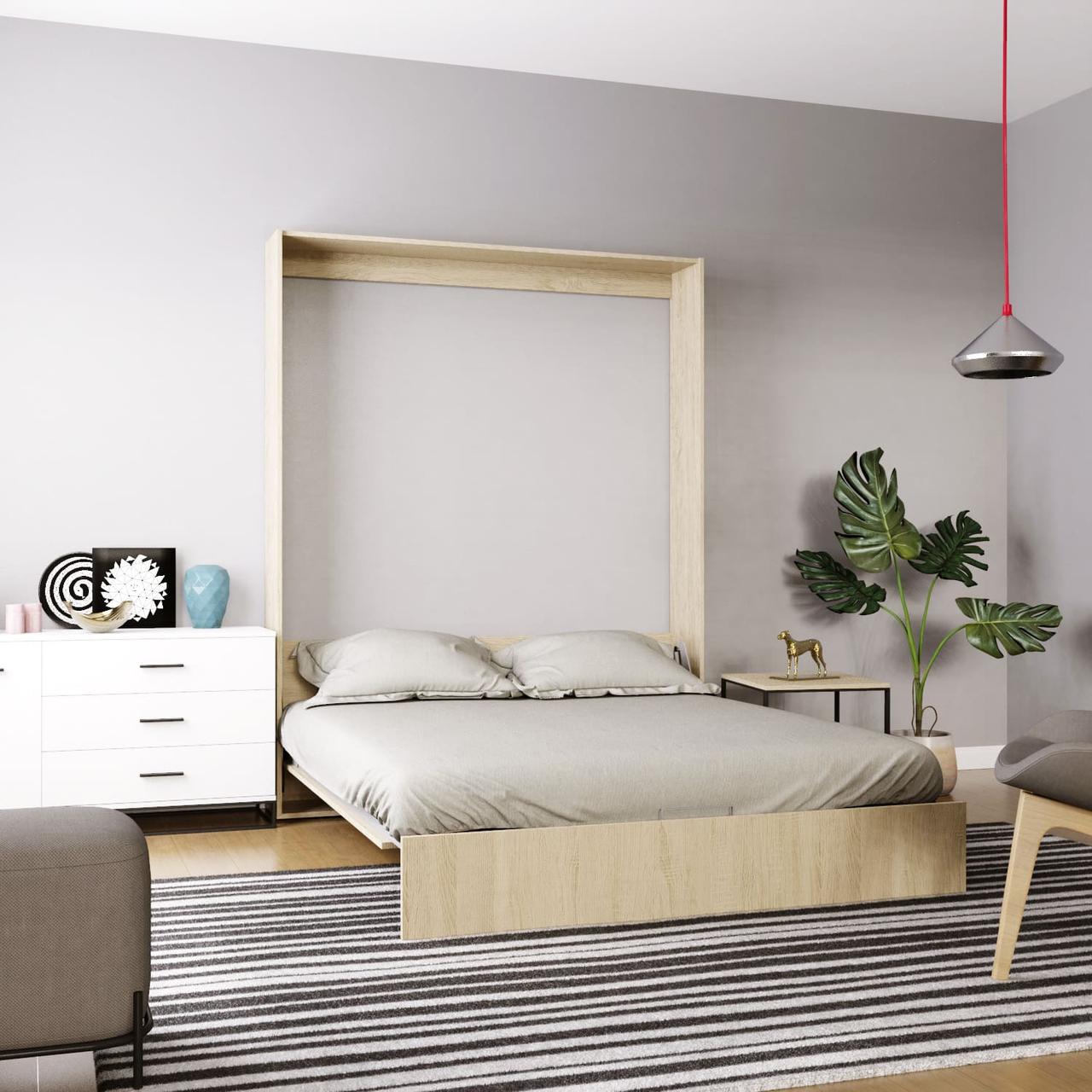 Ліжко-трансформер Mitra 140*200 см Дуб сонома/Дуб сонома ТМ ARTinHEAD